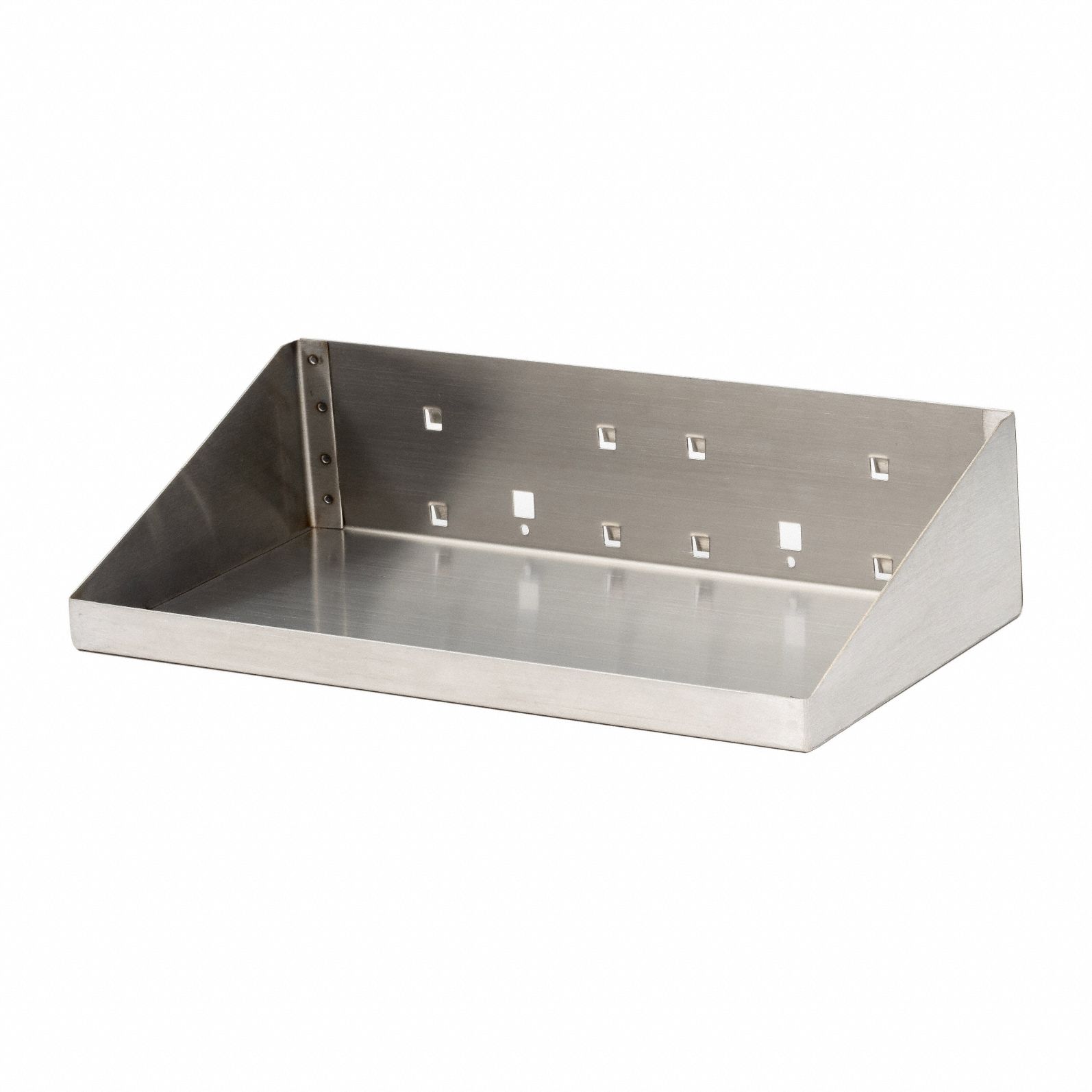 TRITON PRODUCTS 66126 Pegboard Shelf,6inx3 inx12in,Screw-In 55KF56