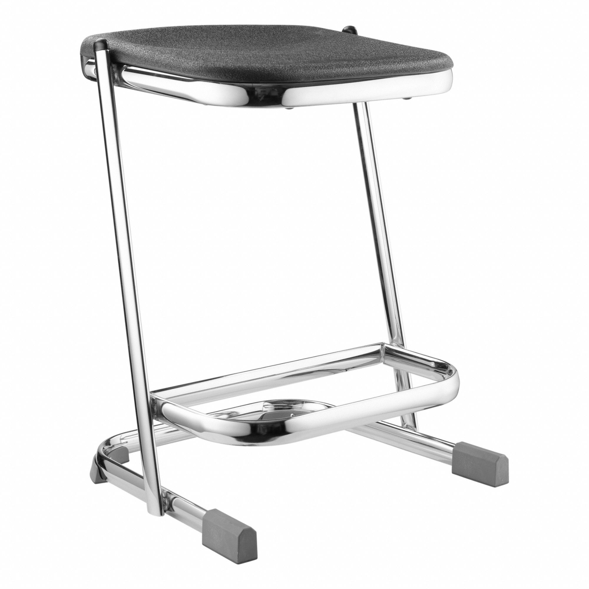 Square Stool: 22 in Overall Ht, 16 3/4 in Seat Wd, 22 in min to 22 in max