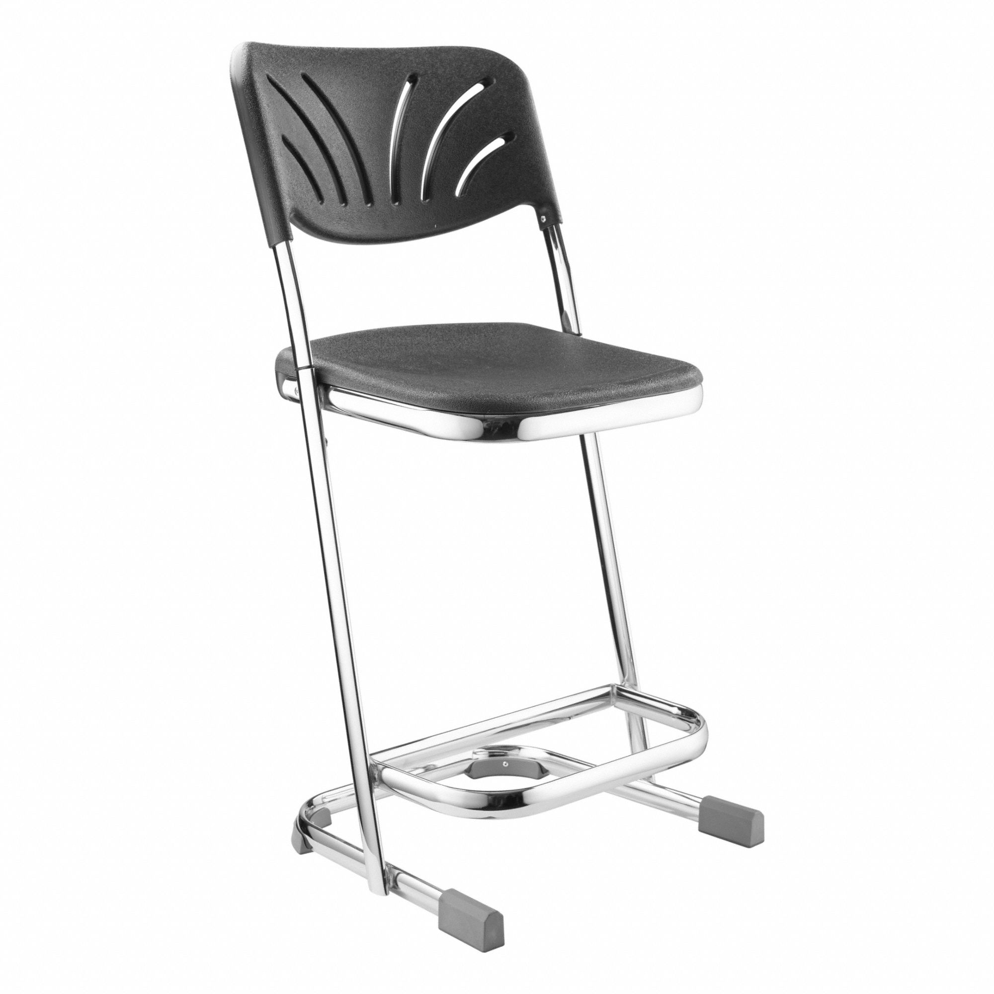 Square Stool: 35 in Overall Ht, 16 3/4 in Seat Wd, 22 in min to 22 in max