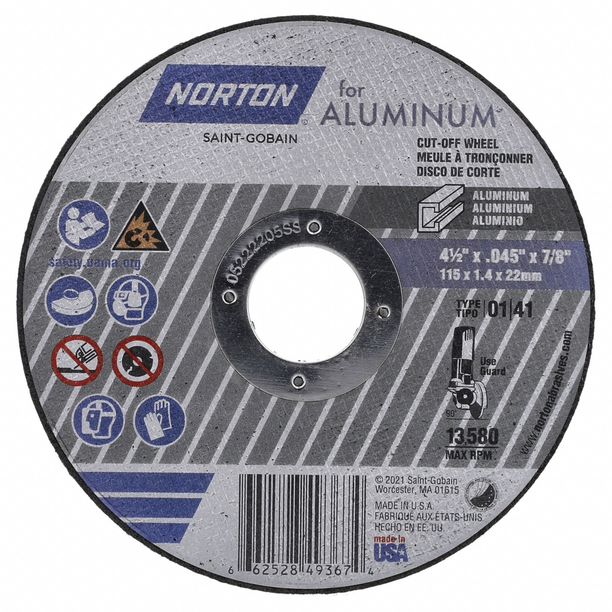 Norton for Aluminum Aluminum Oxide