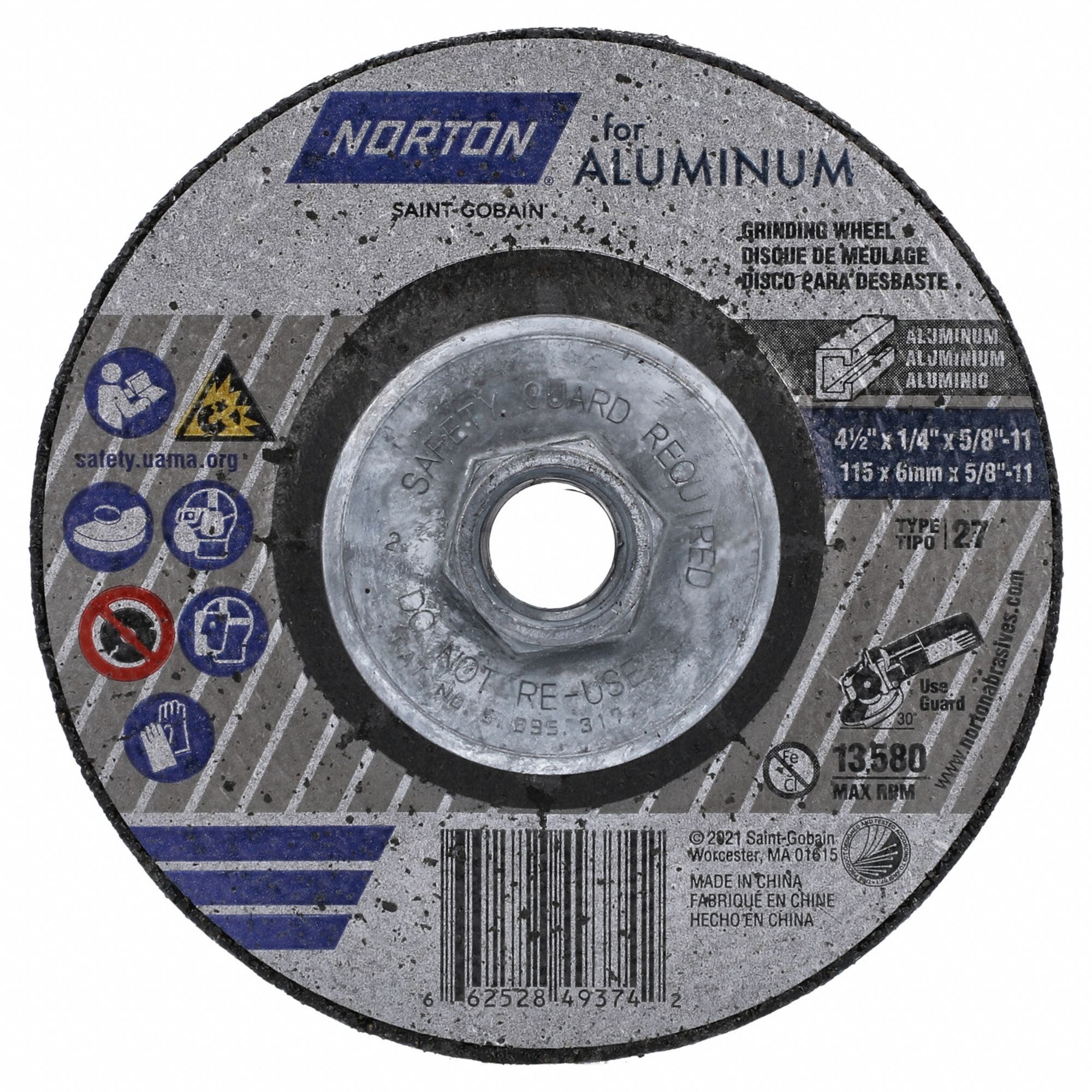 Norton for Aluminum Aluminum Oxide