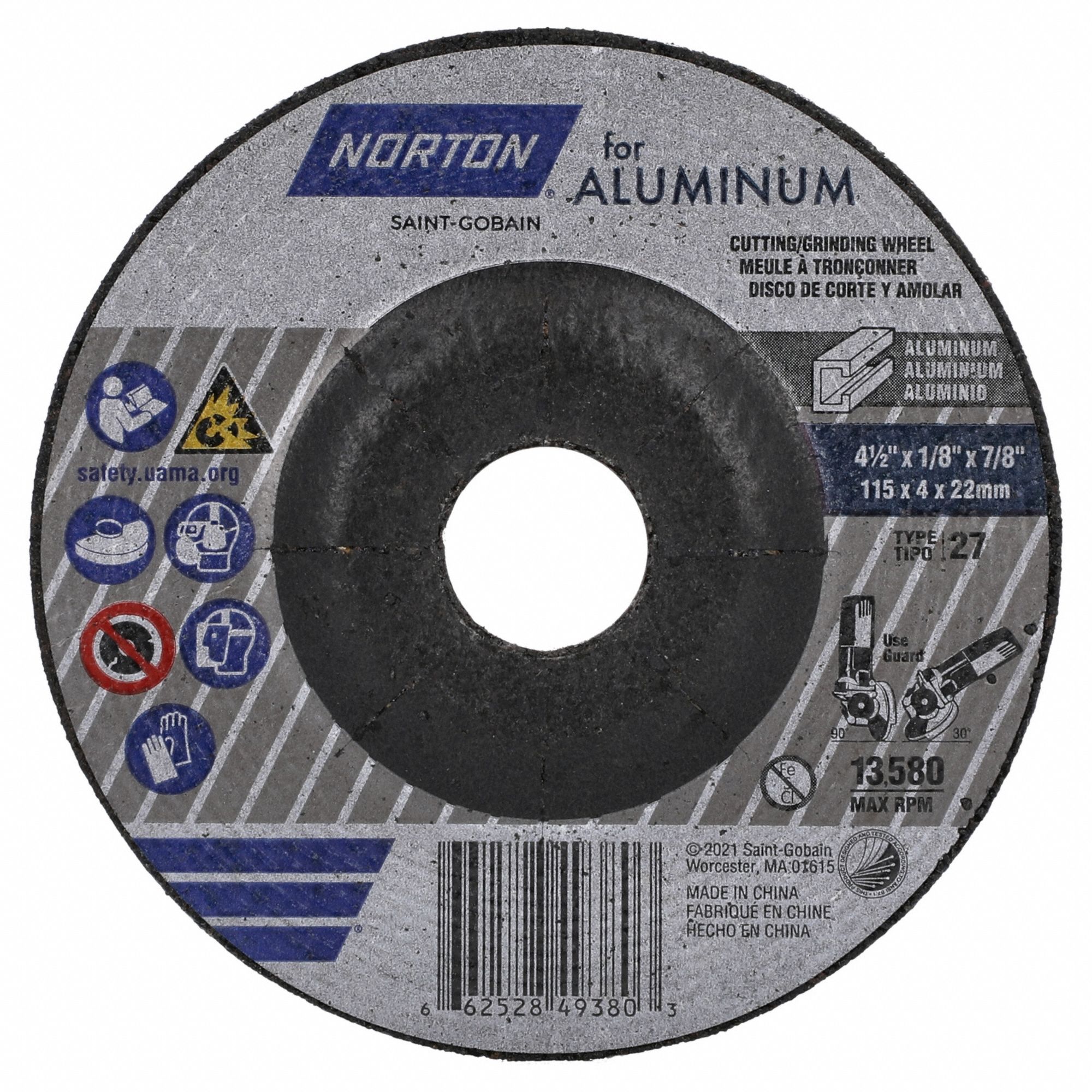 Norton for Aluminum Aluminum Oxide