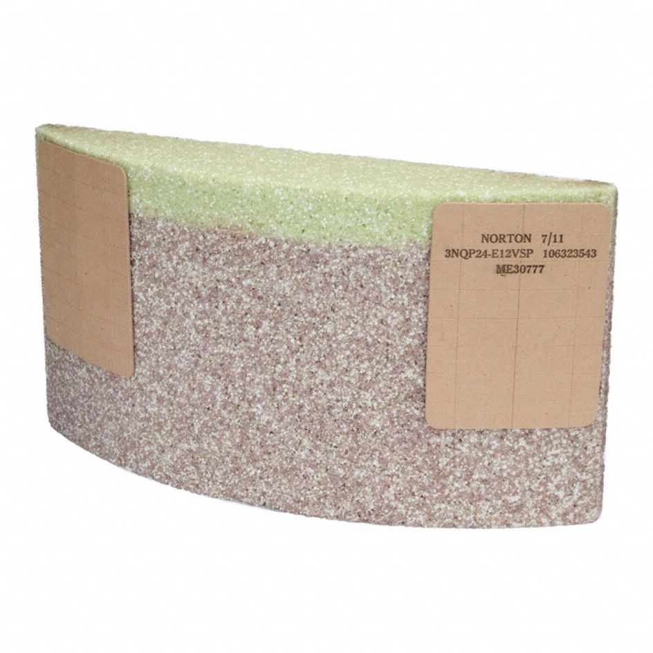 Surface Grinding Segment: 8" L x 11 1/4" W x 2 1/4" H, 3NQP30-F12VSP