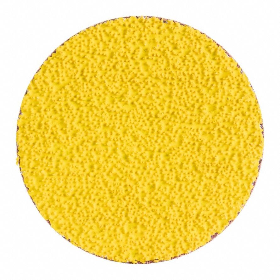 QUICK-CHANGE CLOTH DISC, TR, 3 IN, CERAMIC, 36 GRIT, Y WEIGHT CLOTH, RAZORSTAR