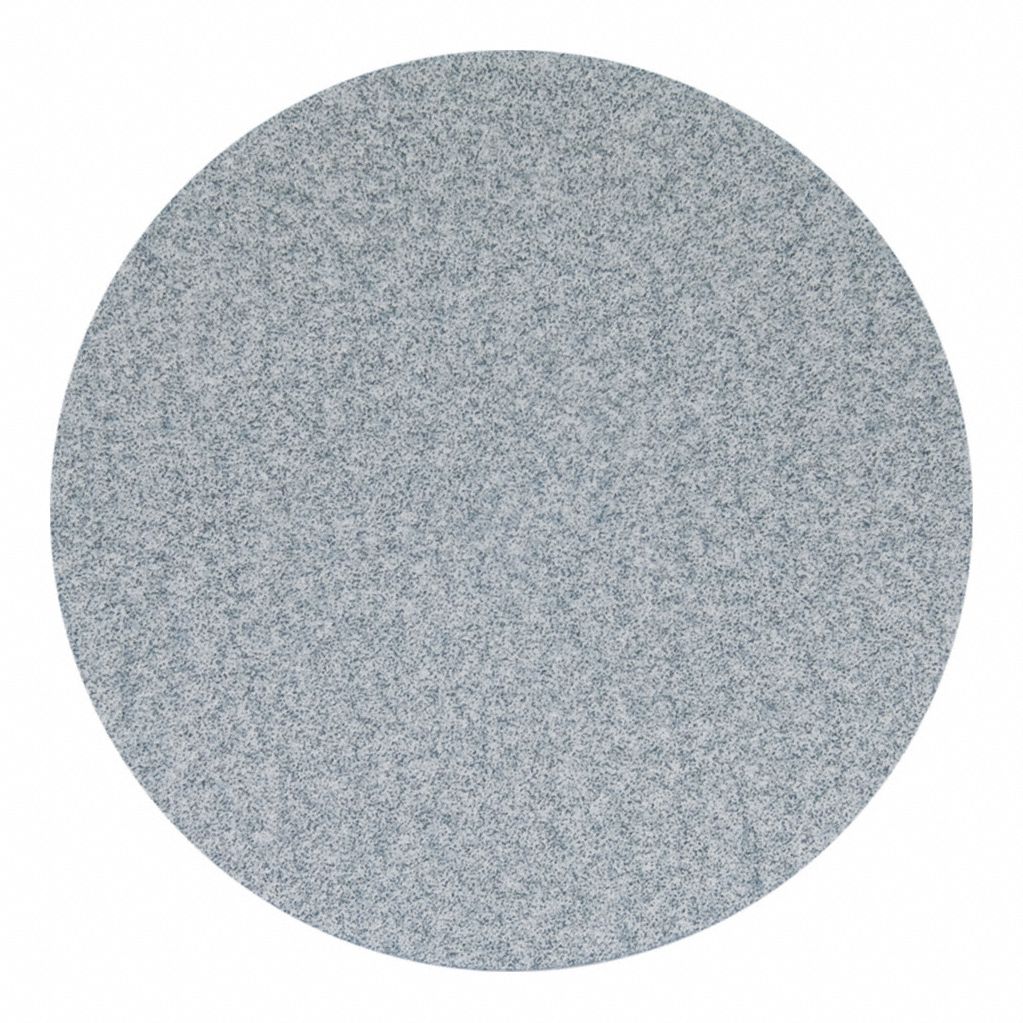 Hook-and-Loop Sanding Disc: 5 in Dia, Non-Vacuum, Ceramic, P500 Grit, B Wt Paper