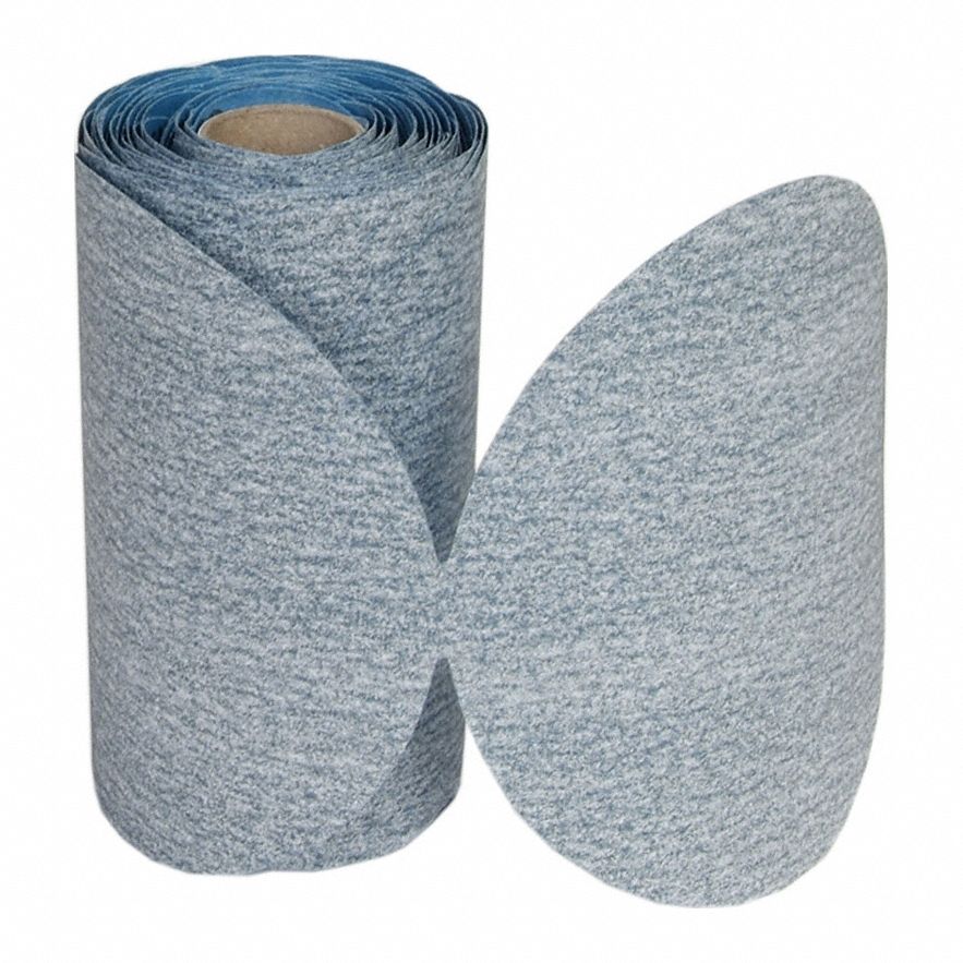 Sanding Disc: 5 in Dia, Non-Vacuum, Silicon Carbide, P240 Grit, B Wt Paper, A475, P240, Paper