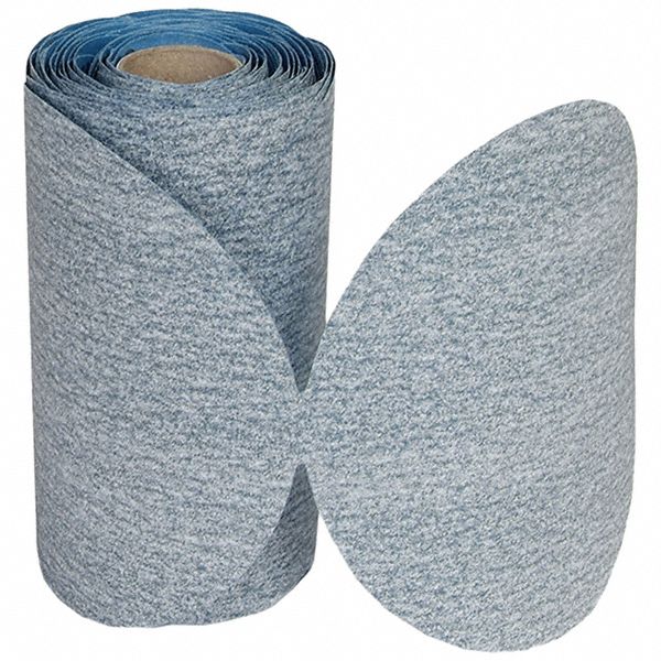 Sanding Disc: 6 in Dia, Non-Vacuum, Silicon Carbide, P320 Grit, B Wt Paper, A475, P320, Paper