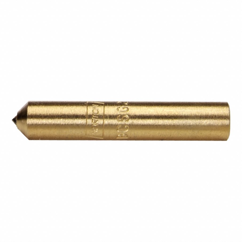 DIAMOND DRESSING TOOL, FOR UP TO 7 IN WHEEL, 1/4 CT, 7/16 IN X 2 IN X 90 ° , BCSG2M7