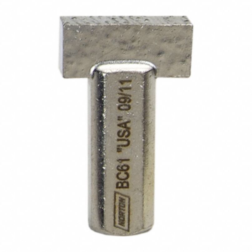 DIAMOND DRESSING TOOL, FOR 21 IN & GREATER WHEEL, 7/16 IN X 1 3/16 IN X 0 ° , BC61