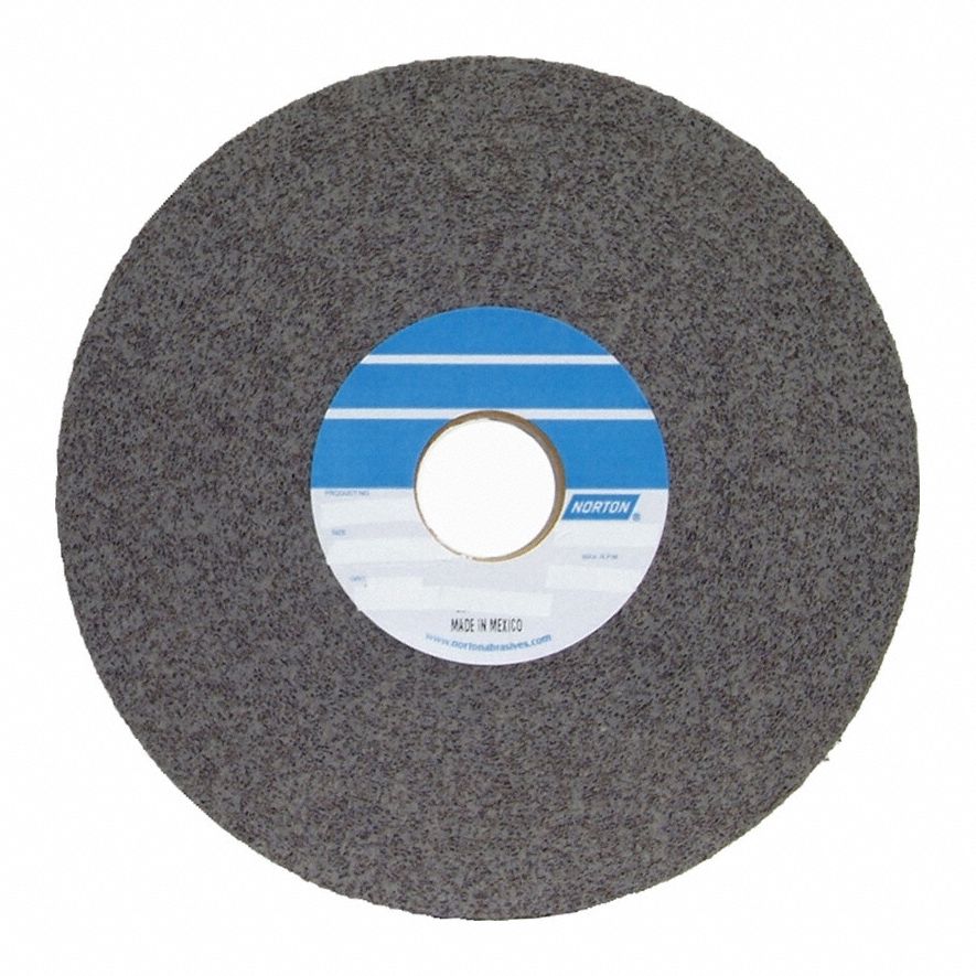 CONVOLUTE WHEEL,8 IN DIA,1IN FACE W,GREY