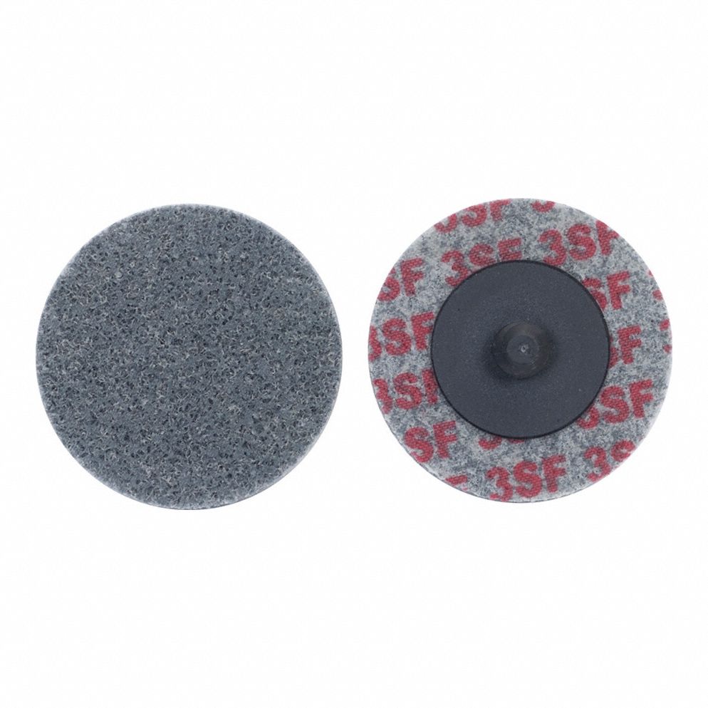 QUICK-CHANGE DISC, 2 IN DIAMETER, TR QUICK-CHANGE, SILICON CARBIDE, FINE, SOFT (3), SOFT