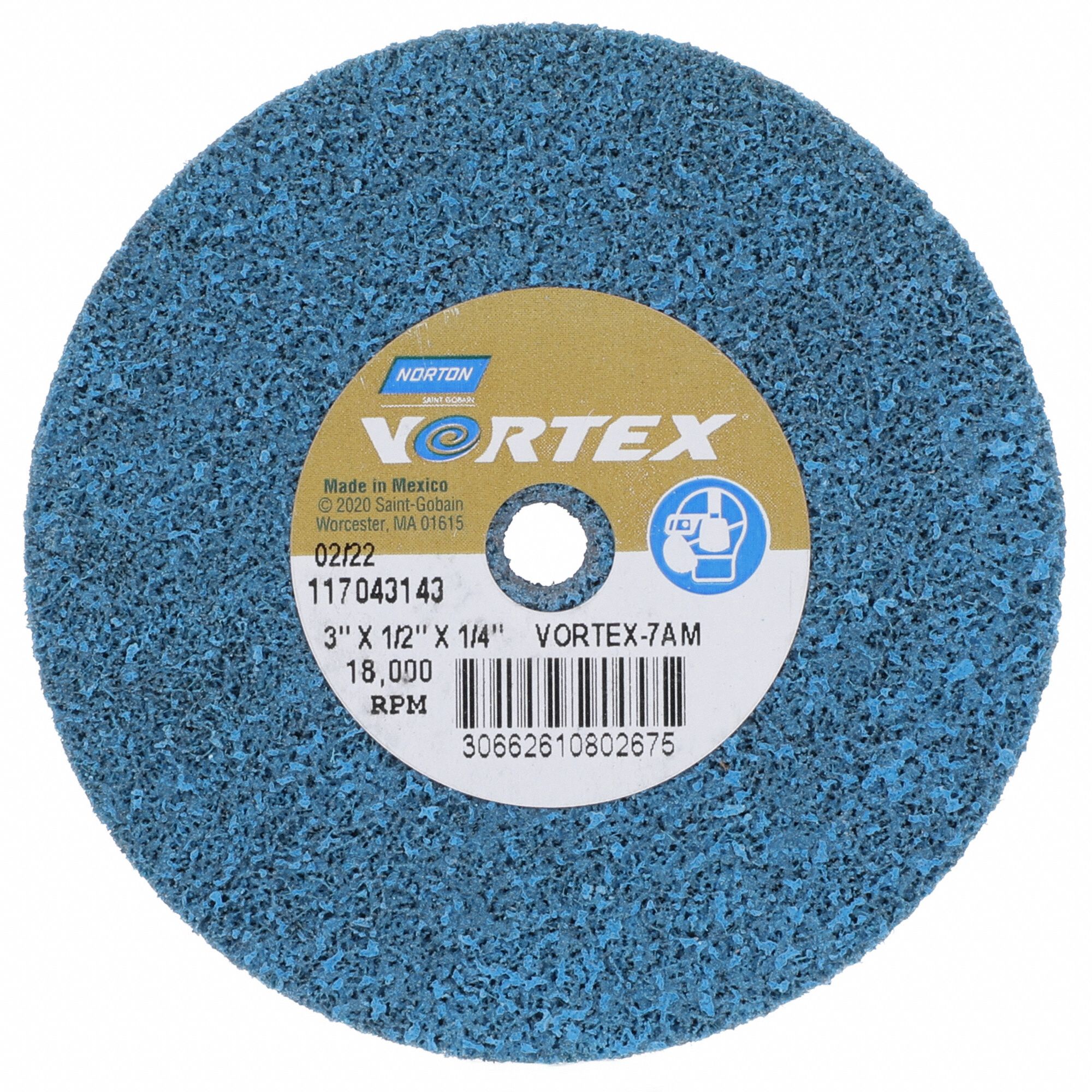 Norton 3 In Dia X 12 In W 14 In Arbor Hole Bond Non Woven Wheel 804kh566261080267 Grainger 1609