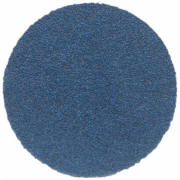 SANDING DISC, 8 IN DIAMETER, NON-VACUUM, ZIRCONIA ALUMINA, 36 GRIT, E WEIGHT PAPER, 25 PK