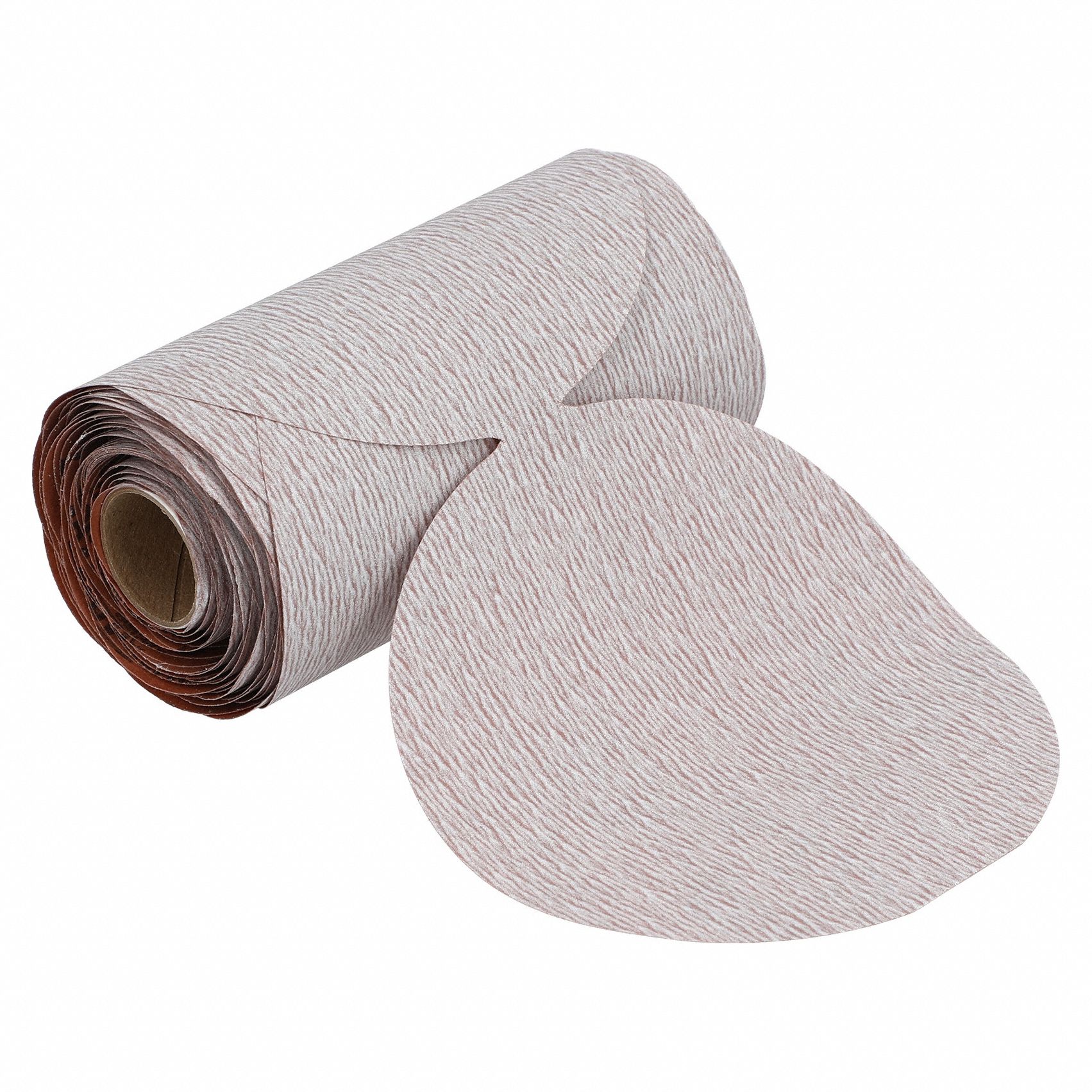 SANDING DISC, 5 IN DIAMETER, NON-VACUUM, ALUMINUM OXIDE, P280 GRIT, B WEIGHT PAPER, A275OP