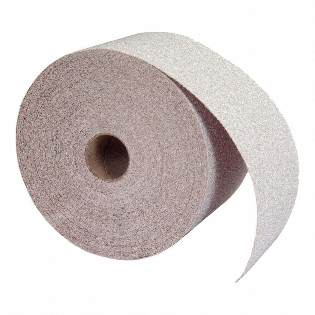 Paper: 2 3/4 in W x 135 ft L, Aluminum Oxide, P400 Grit, B Wt Paper, PSA, A275OP, P400, Paper