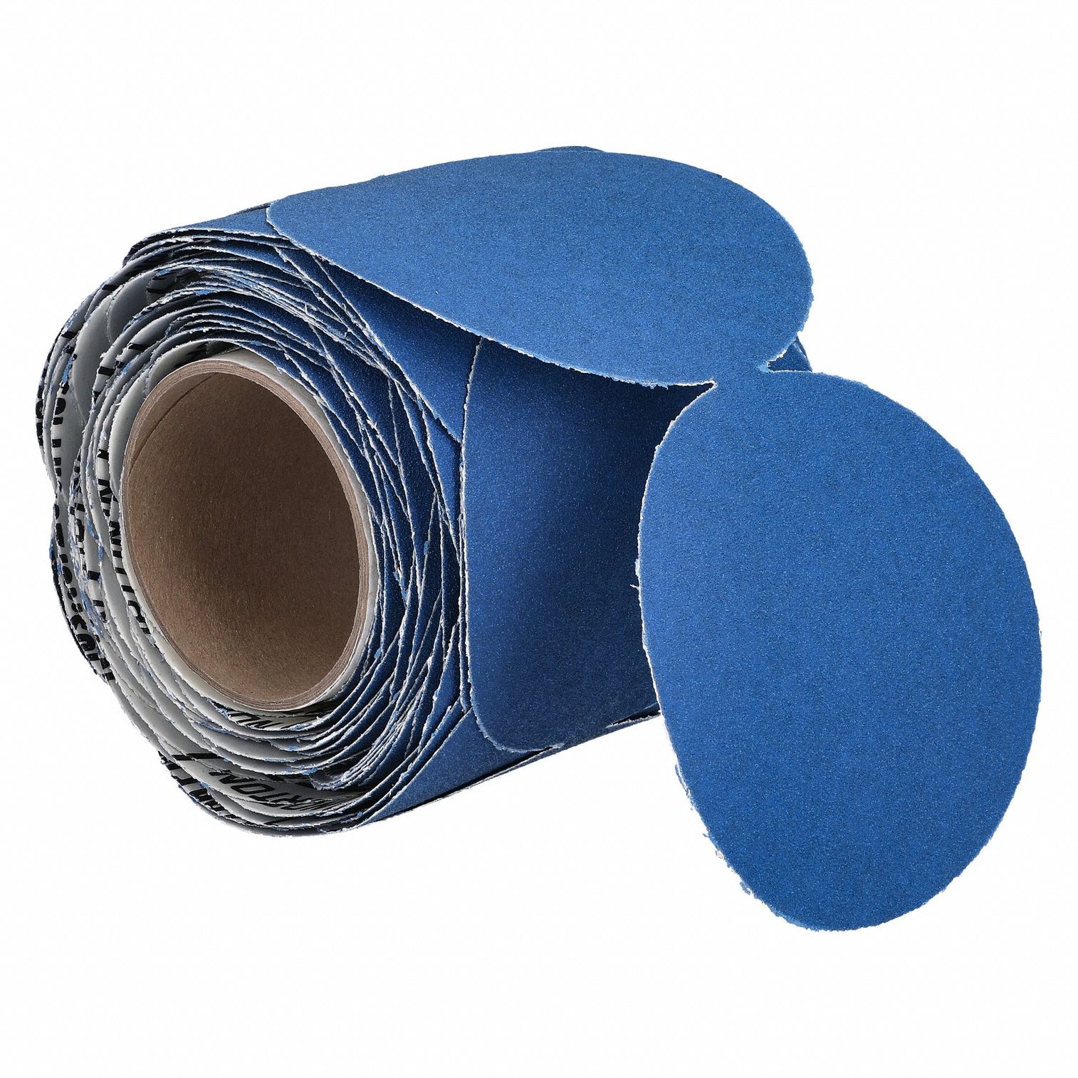 Sanding Disc: 5 in Dia, Non-Vacuum, Zirconia Alumina, 80 Grit, F Wt Paper, BlueFire H822, 80