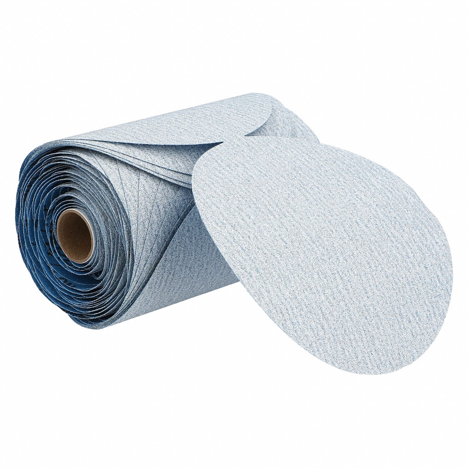 Sanding Disc: 6 in Dia, Non-Vacuum, Ceramic, P100 Grit, C Wt Paper, Dry Ice A975, P100, Paper