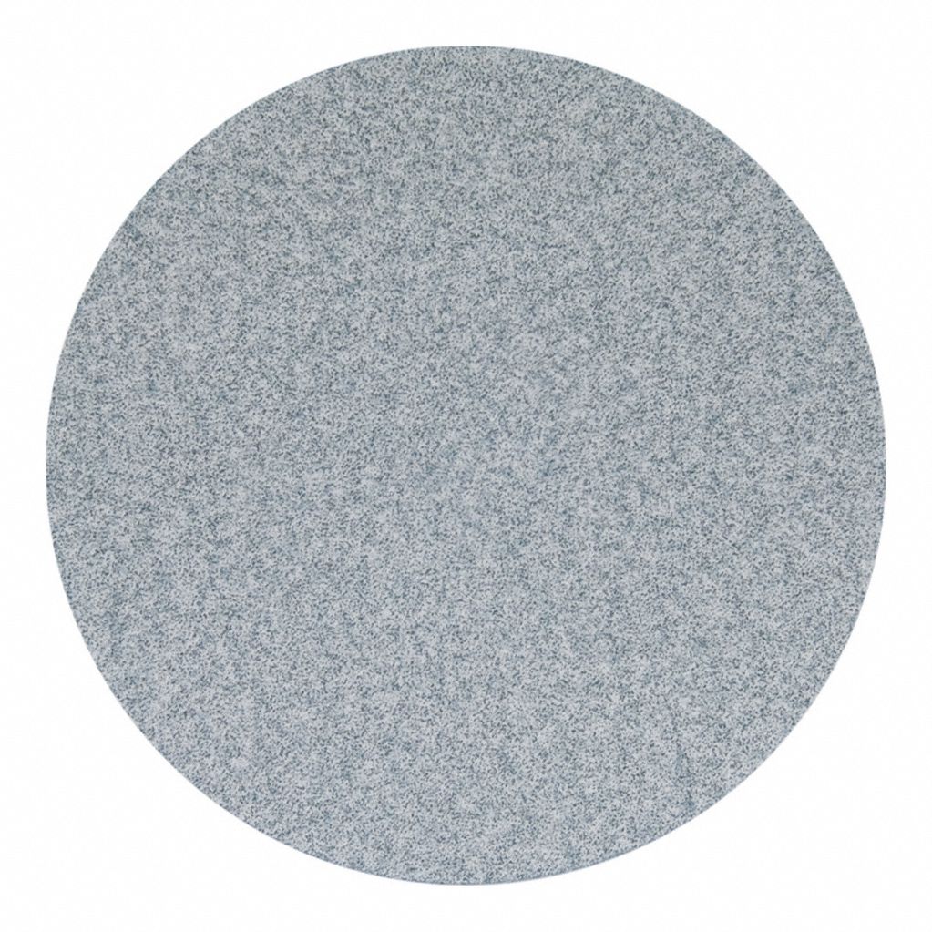 Hook-and-Loop Sanding Disc: 6 in Dia, Non-Vacuum, Ceramic, P100 Grit, C Wt Paper