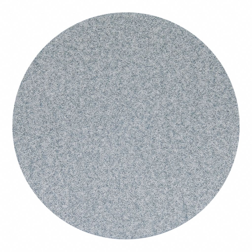 Hook-and-Loop Sanding Disc: 6 in Dia, Non-Vacuum, Ceramic, P400 Grit, B Wt Paper