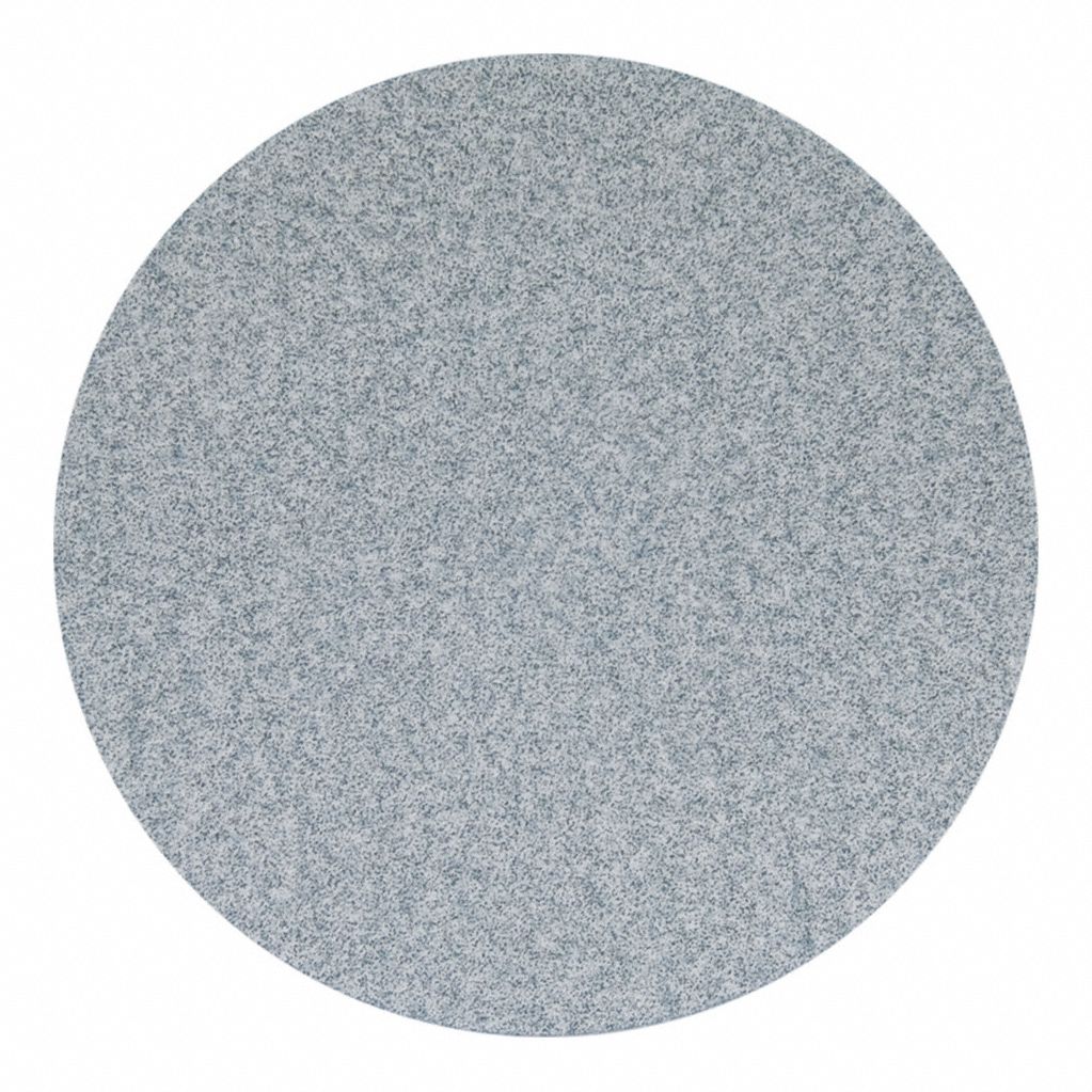 Hook-and-Loop Sanding Disc: 6 in Dia, Non-Vacuum, Ceramic, P320 Grit, B Wt Paper