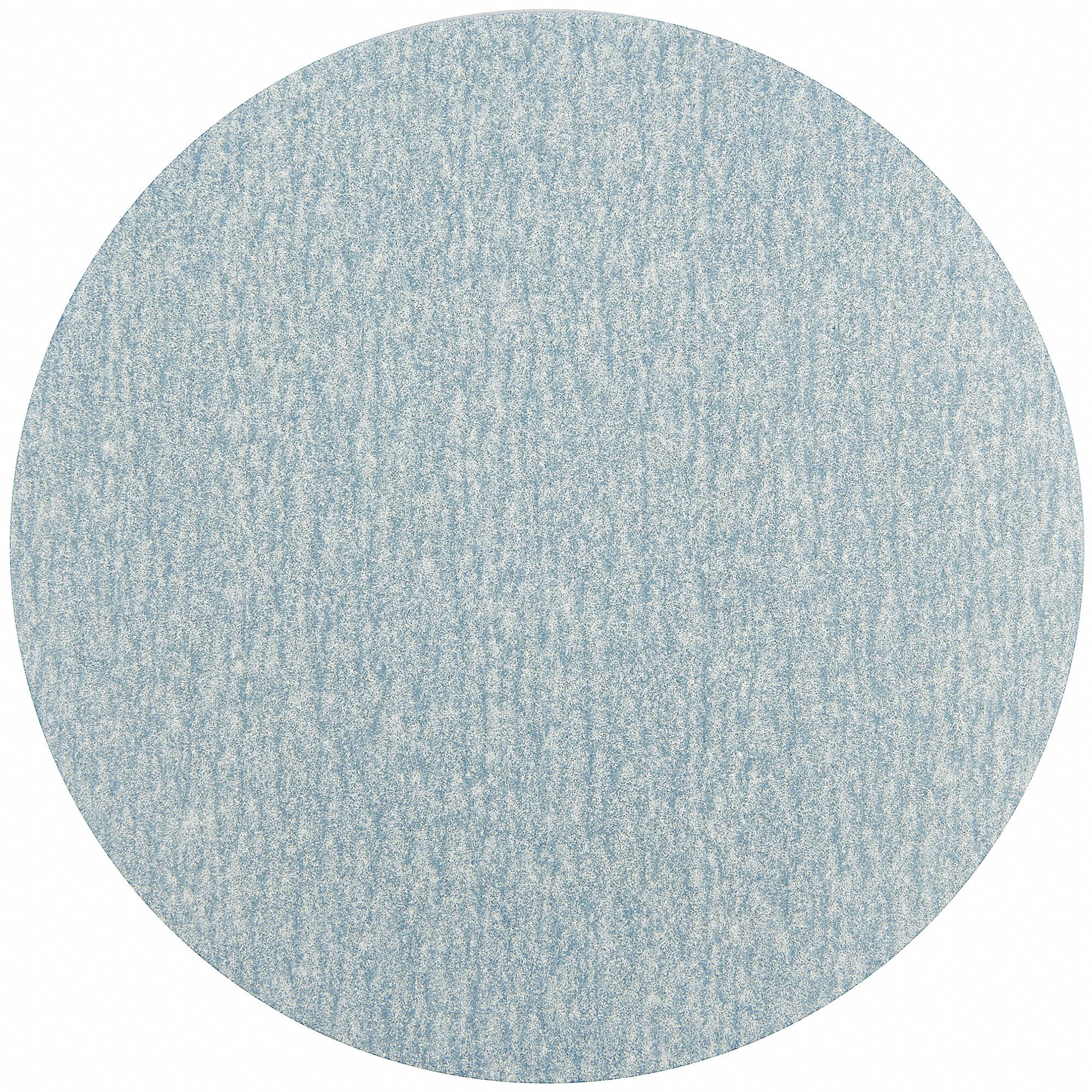 Hook-and-Loop Sanding Disc: 6 in Dia, Non-Vacuum, Ceramic, P220 Grit, B Wt Paper