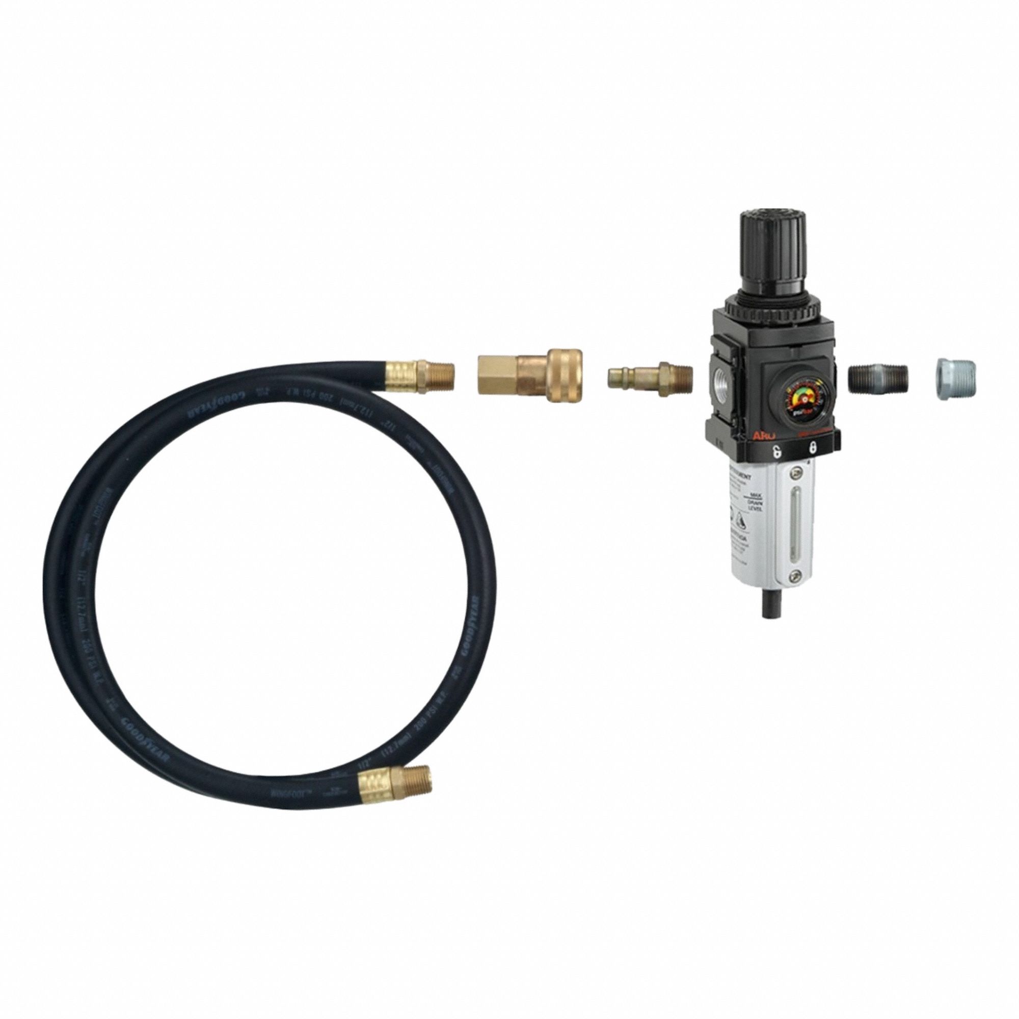 Airline Kit: Air Line Connection Kit, PRO Series, 66109, OLD 3" PD30A/PD30C/PD30S, Air