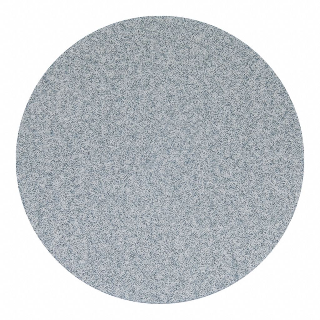 Hook-and-Loop Sanding Disc: 5 in Dia, Non-Vacuum, Ceramic, P600 Grit, B Wt Paper