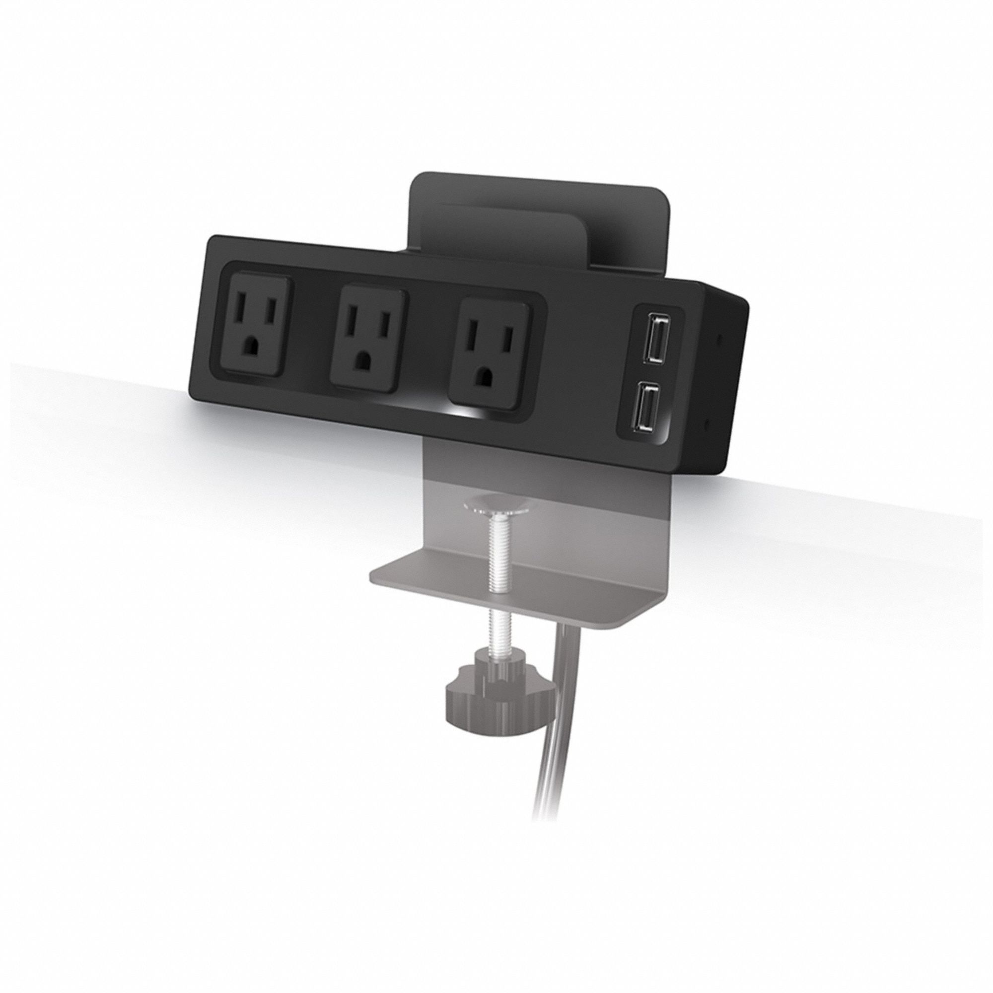 Outlet Strip, Includes Clamp Mount