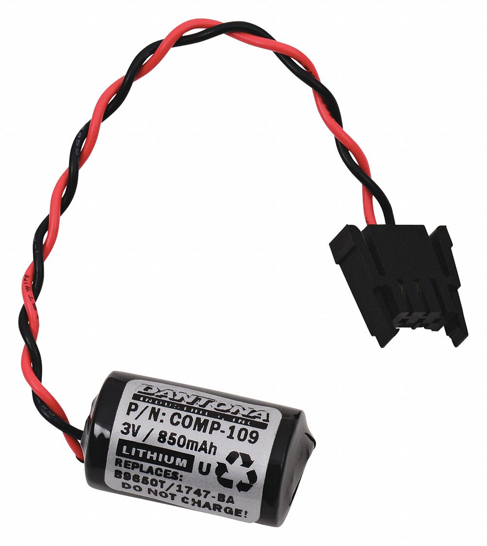 Battery 3V Lithium CR Dantona Back