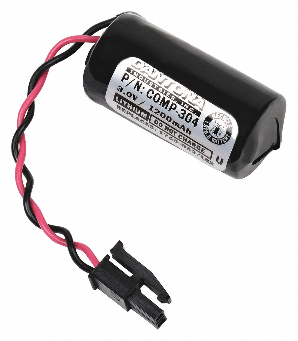 Battery 3V Lithium BR Dantona Back