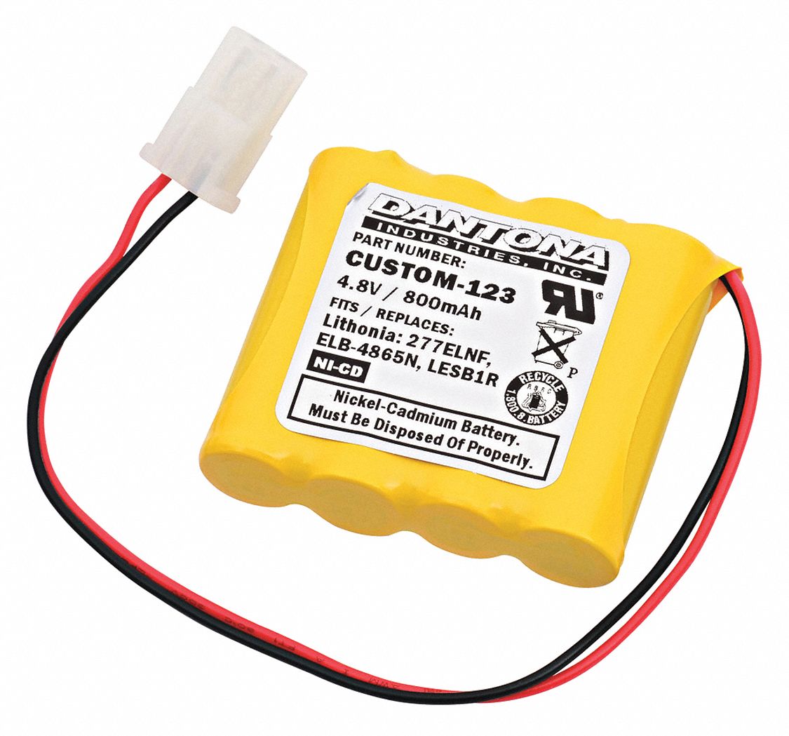 Battery 4.8V Nickel Cadmium Dantona