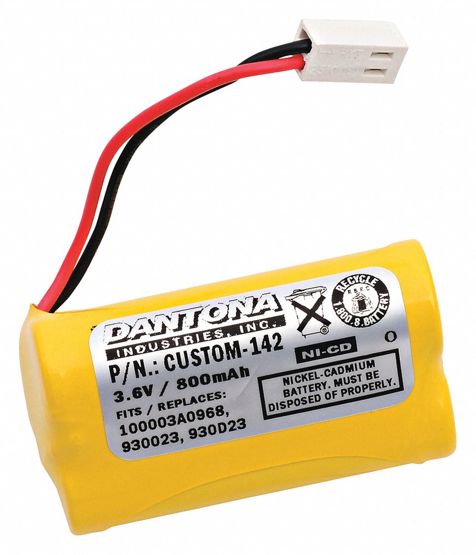 Battery 3.6V Nickel Cadmium Dantona