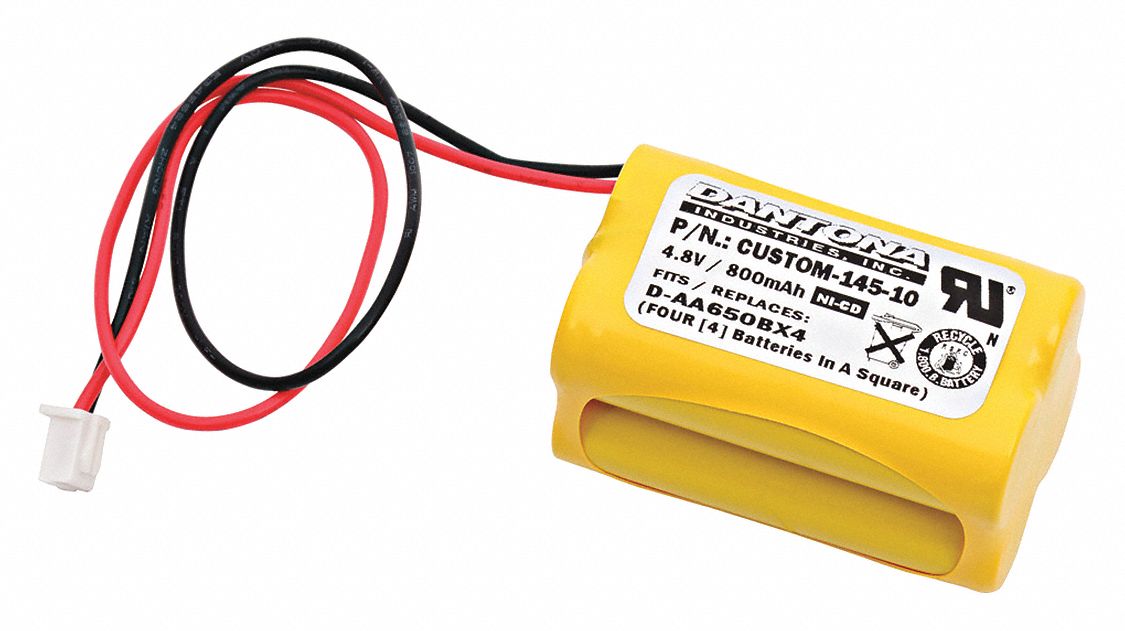 Battery 4.8V Nickel Cadmium Dantona