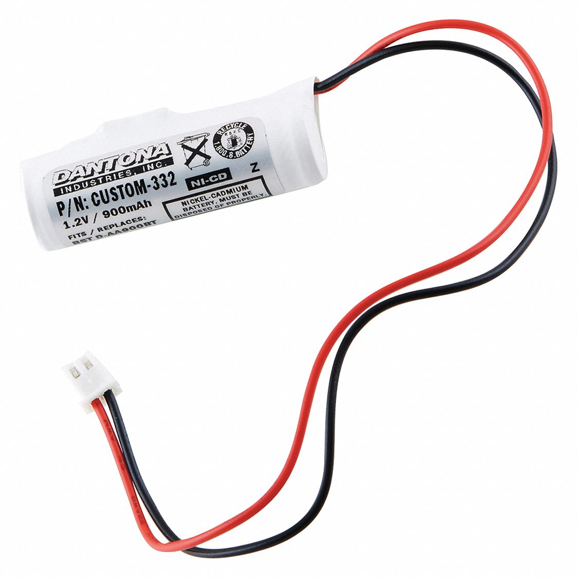 Battery 1.2V Nickel Cadmium Dantona