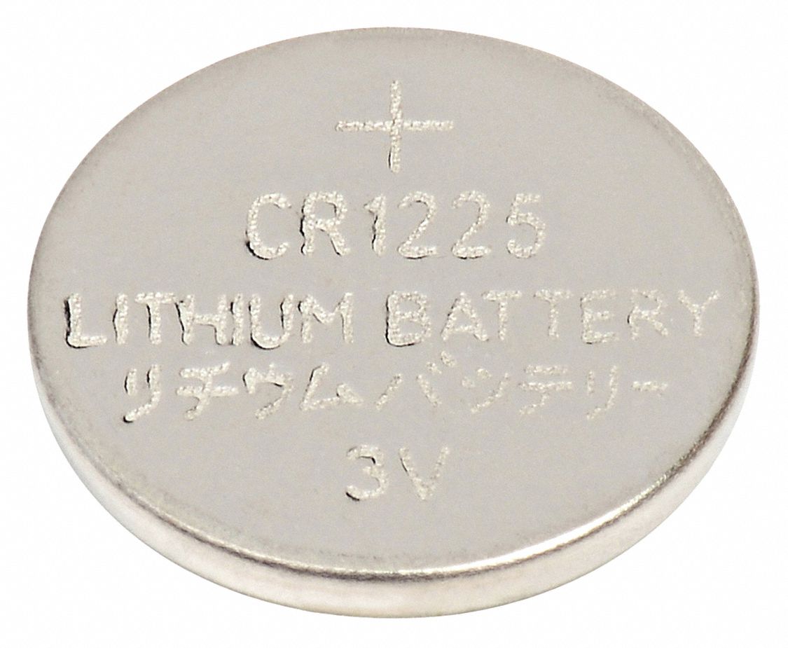 1225 Battery Size Lithium Button Cell Battery 54ZU73 CR1225