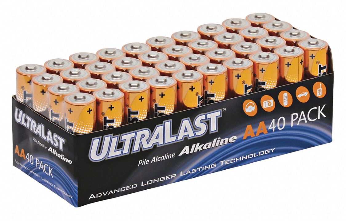 Battery 1.5V Alkaline Ultralast 40