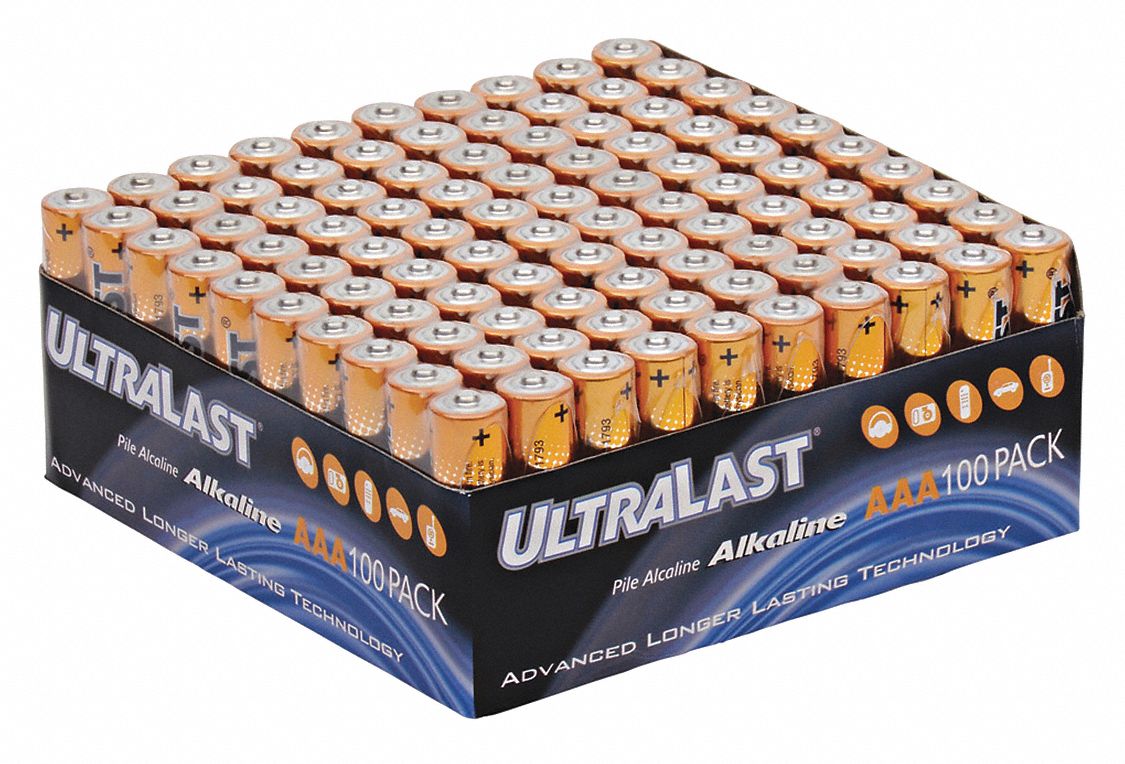 Battery 1.5V Alkaline Ultralast 100