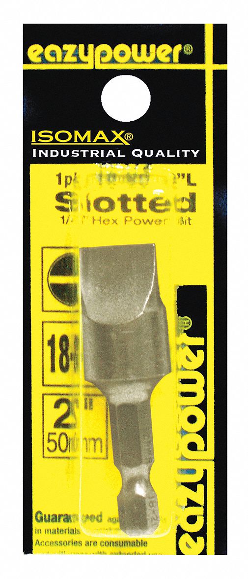 EAZYPOWER Slotted Power Bit,No. 18-20,2