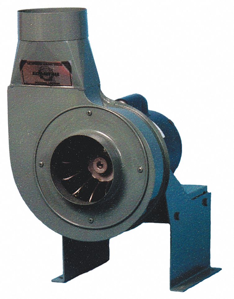 EXTRACTALL Exhaust Blower, 0.5 hp Motor HP, 1/2 hp, 4 in Wheel Dia