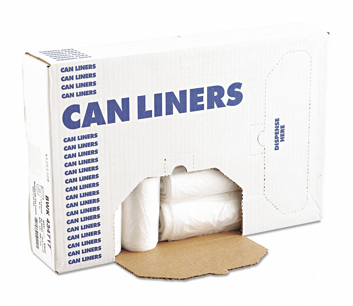 Liner, Hdpe, 23Gal, 14M, Nt, PK250