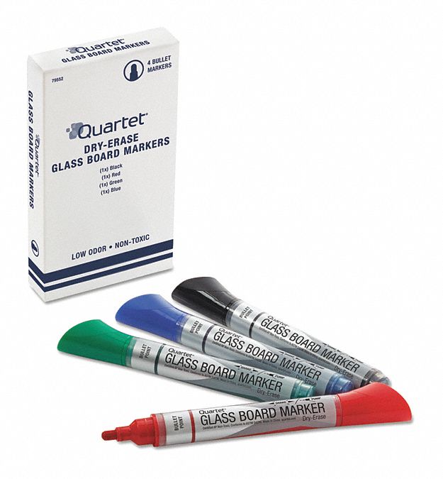 Marker Dry Erase Ast PK4