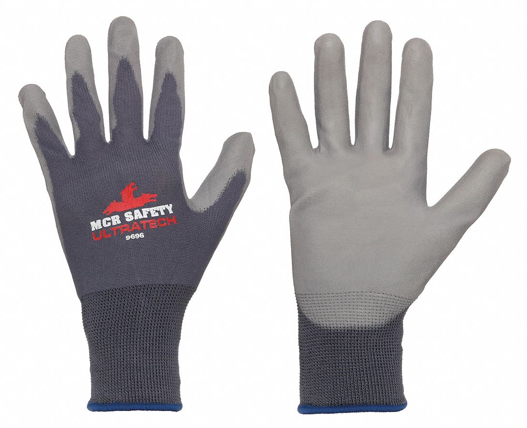 VF, Coated Gloves, 3/4 Dip, L, 3RUL3, PR