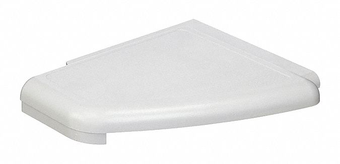 Panel End, White, Right Hand