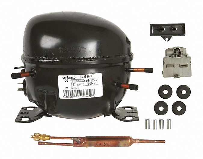 WHIRLPOOL, Compressor 66DG47W10233961 Grainger