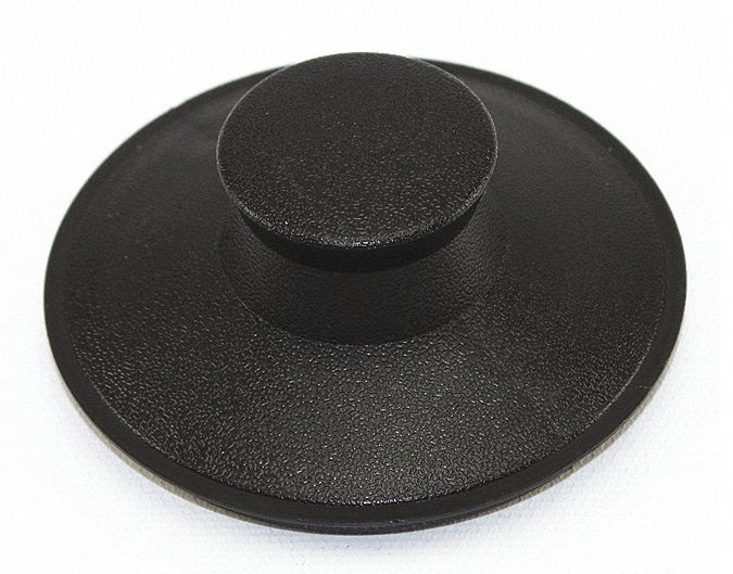 Drain Stopper: Plastic, Push and Pull, Sink/Tub