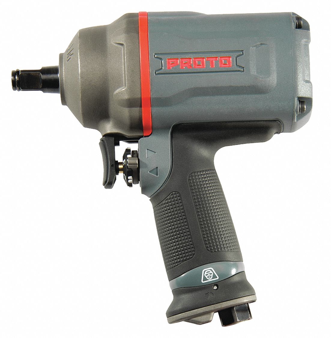 PROTO Air Powered, Impact Wrench, 90 psi, 1,260 ftlb Fastening Torque