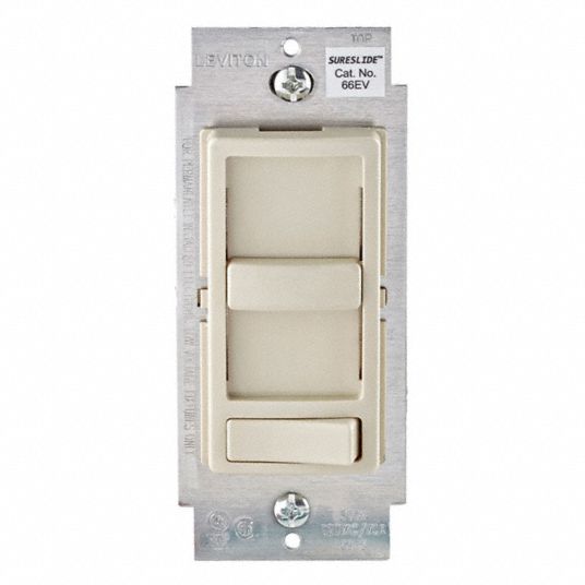 LEVITON, ELV, 1Pole/3Way, Lighting Dimmer 791DY766EV10T Grainger