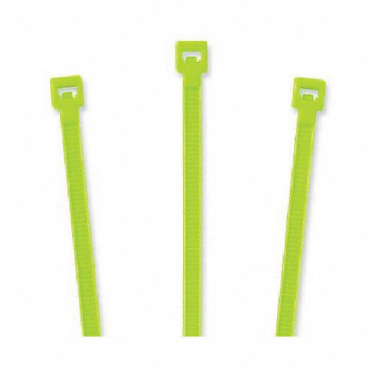 BEAED, 100, PK, Zip Ties 66NH6243003698987 Grainger