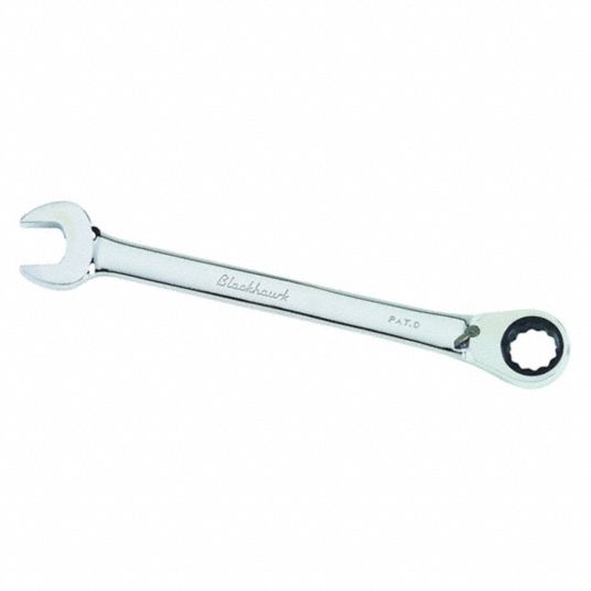 BLACKHAWK BY PROTO Ratcheting Wrench Set, SAE 66NH83BW1414 Grainger