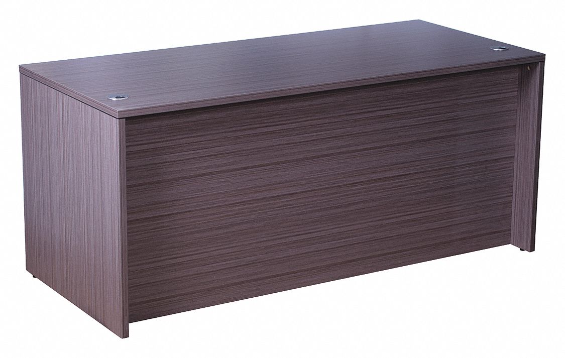 Credenza: Melamine, Driftwood,